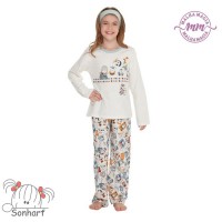 PIJAMA FEMININO KIDS - 